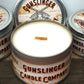 Holiday Cookie Natural Soy Wax Candle with Crackling Wood Wick
